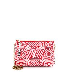Louis Vuitton Double Zip Pochette #241010L13B